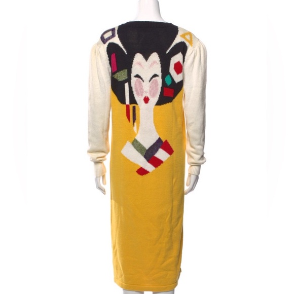 Bob Mackie
Colorblock Pattern Midi Length Dress - Picture 2 of 3